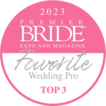 2023 Premier Bride Expo and Magazine Favorite Wedding Pro Top 3