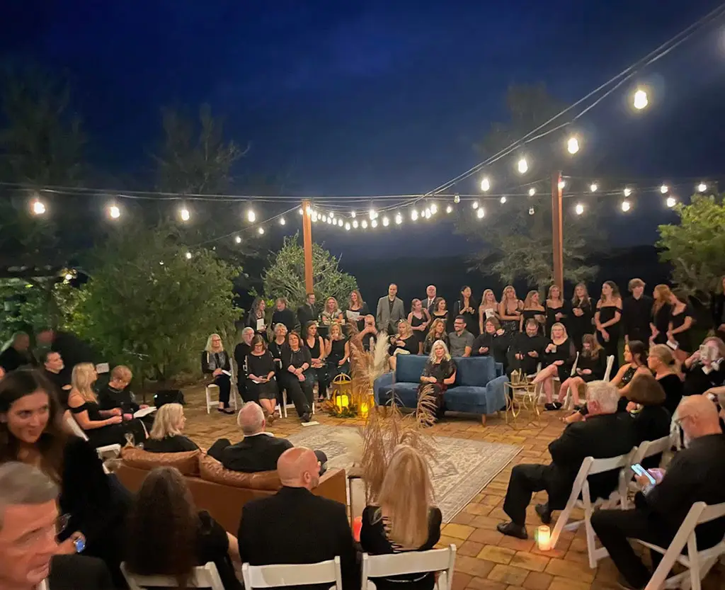 corporate event space at Kelly Farm Events in St. Augustine FL